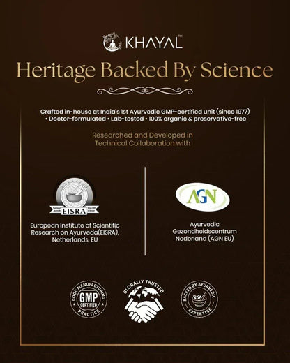 Khayal Sampoornprash |Complete Ayurvedic Nourishment | For Men & Women | Carefully Handcrafted|